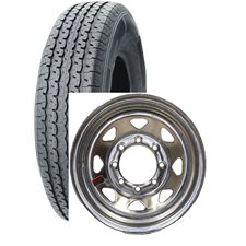 ASS.235 / 80-R16 10PR 8T / 6.5" GALV RALLY VELOCITY